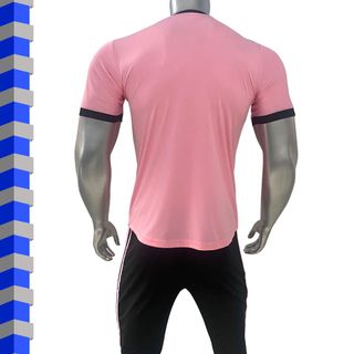 Đồ đá banh, quần áo bóng đá CLB Real Madrid hồng - Thun lạnh cao cấp - Full size từ S đến 2XL