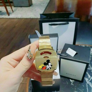 ĐỒNG HỒ GUCCl GIRP MICKEY CAO CẤP SALE