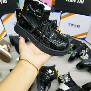 Giày boots trẻ em phong cách sành điệu S3007