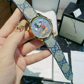 ĐỒNG HỒ GUCCl DA MICKEY CAO CẤP SALE
