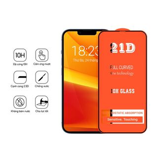 Kính cường lực iphone OG 11H 21D full màn IP X/XS/11/11/2/13/pro/max/promax