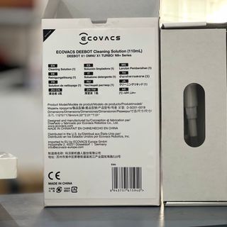 Nước Lau Sàn Cấp ECOVACS Dành riêng cho Robot lau nhà ECOVACS DEEBOT X1 OMNI / TUBOR/ N9