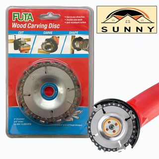 Lưỡi Cắt Gỗ Lưỡi Cắt Xích Tròn FUTA 100mm (Phi 100) - Đĩa Cưa Xích Tròn, Đĩa Phay Gỗ, Lưỡi Cưa Xích Cắt Gỗ Gắn Cho Máy Mài Cầm Tay