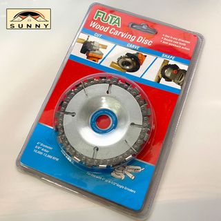 Lưỡi Cắt Gỗ Lưỡi Cắt Xích Tròn FUTA 100mm (Phi 100) - Đĩa Cưa Xích Tròn, Đĩa Phay Gỗ, Lưỡi Cưa Xích Cắt Gỗ Gắn Cho Máy Mài Cầm Tay