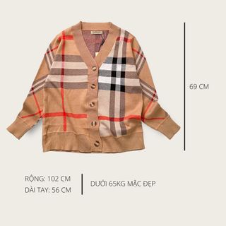Áo khoác len cardigan BBR dày dặn L0001