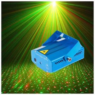 Đèn Lazer Chấm Bi Chóp Theo Nhạc - Đèn Led Trang Trí Đèn Bay