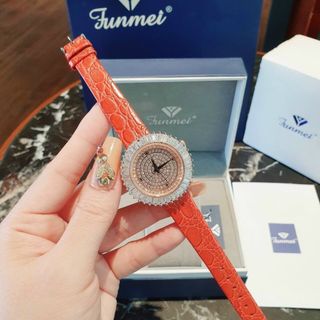 ĐỒNG HỒ FUNMEl DÂY DA CHÍNH HÃNG NỮ