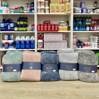 Chăn lông AMARI LUXURY JACQUARD BLANKER (gọi tắt chăn lông AMARI) mua tại COSTCO MỸ