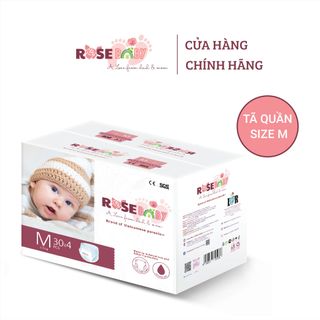 Thùng Tã Quần ROSE BABY M120 /L112/ XL104/ XXL96/ XXXL88