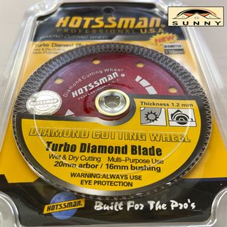 Lưỡi Cắt Gạch HOTSSMAN Công Nghệ USA Cao Cấp - Lưỡi Cắt Gạch 1 Tấc, Cắt Đá Hoa Cương, Gốm, Sứ Chất Liệu Bền Bỉ