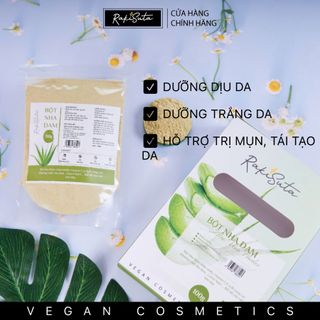 Bột mặt nạ nha đam dưỡng ẩm tái tạo da Rakisuta 100g