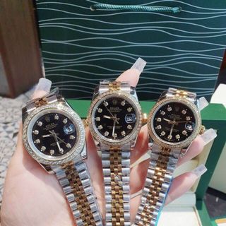 ĐỒNG HỒ ROLLEX NIỀNG ĐÁ COUPLE CAO CẤP HOT