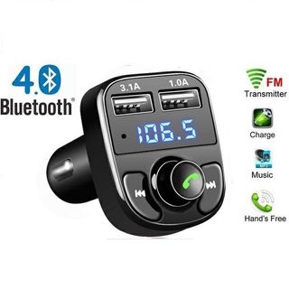 Tẩu Nghe Nhạc Bluetooth 4.0 Cho Xe Ô Tô Kèm Cổng Sạc Điện Thoại Đa Năng