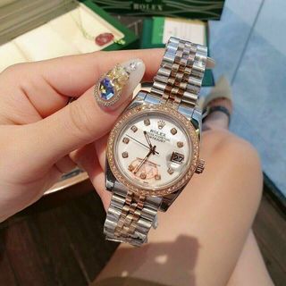 ĐỒNG HỒ ROOLEX COUPLE VIỀN ĐÁ CAO CẤP