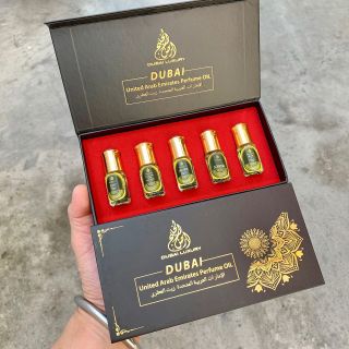 Set nước hoa Dubai 5 chai nhiều màu hàng thơm