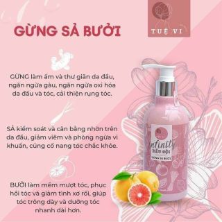 Dầu gội gừng sả bưởi