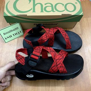Dép Sandal Chaco Nam Quai Đỏ Mã D104