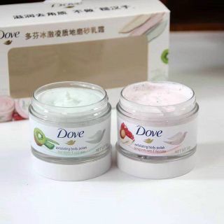 Set Tẩy tế bào chết Dove 2 hủ bản trung