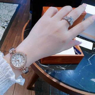 ĐỒNG HỒ C K NỮ ĐÍNH NGỌC TRAI HOT HOT