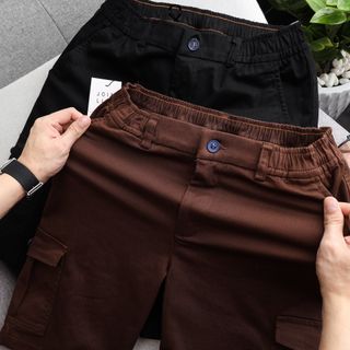 Quần short túi hộp lưng thun trẻ trung, năng động Sỉ Chỉ Từ 1 Ri