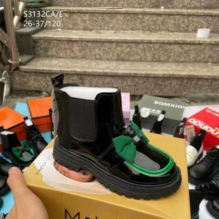 Giày boots trẻ em chất da mềm kiểu xinh xắn S3132