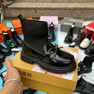 Giày boots trẻ em chất da mềm kiểu xinh xắn S3132