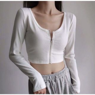 Áo croptop thun gân freesize 55 ký