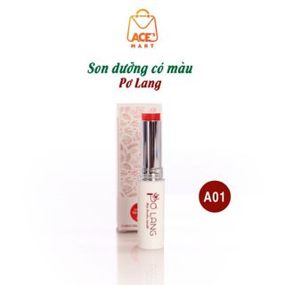 Son dưỡng có màu Pơ Lang chiết xuất dầu bơ giảm khô môi dưỡng hồng môi 3.5gr