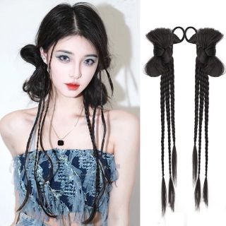 Tóc cột nơ thắt bính