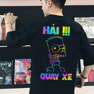 Áo thun in phản quang 7 màu đa dạng kiểu đẹp rẻ