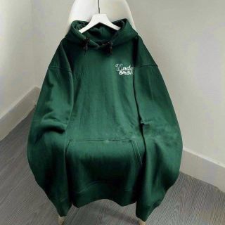 Áo hoodie chống logo in chữ under broke form dưới 70kg đẹp