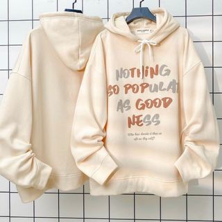 Áo hoodie in nổi Nothing chất thun nỉ form dưới 70kg đẹp