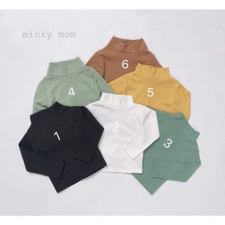 Áo len tăm, len gân Minky Mom bé trai bé gái cổ 3 phân giữ nhiệt cực đẹp