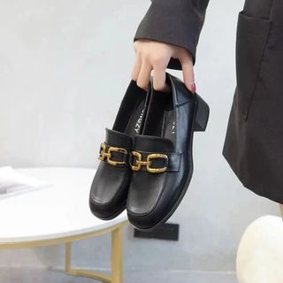 Giày lười nữ cao cấp đế cao 5cm AD0077