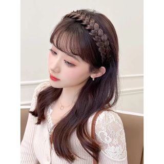 Tóc thắt bính có mái phủ che hói che bạc làm dày tóc