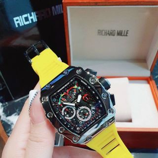 ĐỒNG HỒ RICHARD MILLER CAO SU NAM HOT