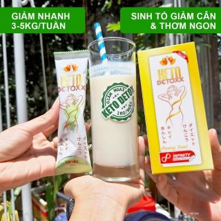Keto detox - Sinh tố giảm mỡ hiệu quả - An toàn cho sức khoẻ