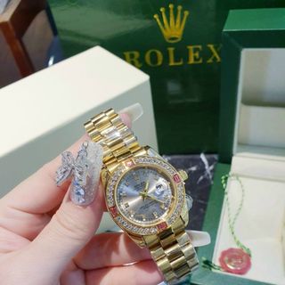 ĐỒNG HỒ ROLLEX NỮ ĐÁ NEW HOT