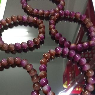 Vòng tay đẹp chuỗi đeo tay màu sắc tím nâu giá sỉ