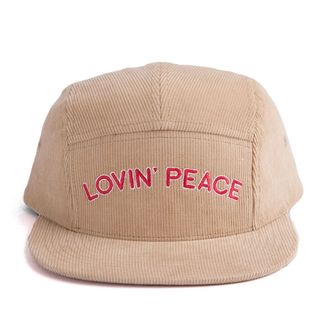 PREMIER - Nón LOPE CORDUROY LETTERING CAP