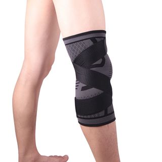 Bó gối thể thao có dây đai trợ lực