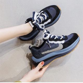 Giày thể thao Nữ cao cấp Xanh Navy AD0087