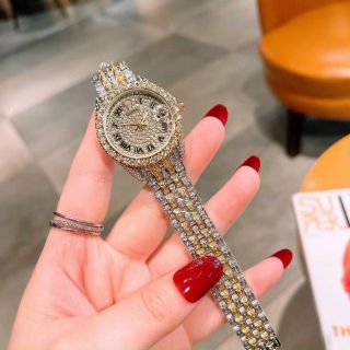 ĐỒNG HỒ ROLLEX ĐÁ FULL LA MÃ NỮ