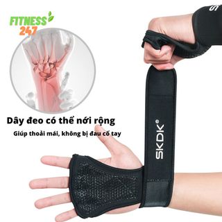 Găng Tay Tập Gym Hở Ngón Chống Trượt