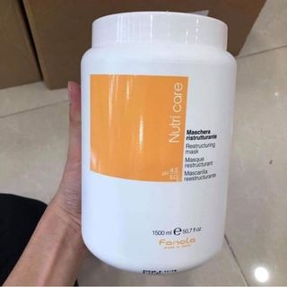 Mặt Nạ Ủ Tóc Fanola Phục Hồi Tóc Hư Tổn 1500ml Nutricare Restructuring Mask