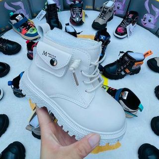 Giày boots trẻ em buộc dây đẹp S3178