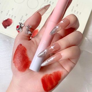 Set son kem Leaduu heo 5 cây hồng