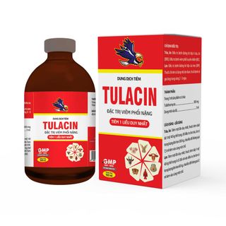 Thuốc Thú Y Tulacin Châu Thành Đặc Trị Viêm Phổi Dính Sườn Cho Heo, Bò, Dê, Cừu chai 20ml giá sỉ