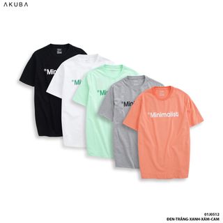 ÁO THUN TAY NGẮN AKUBA 01J0512