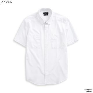 ÁO SƠ MI TAY NGẮN AKUBA 01M0243